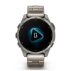 Смарт-годинник Garmin fenix 8 47mm, AMOLED, Saph, Ti/Bare/Graphite w/TiBand,Excl, GPS (010-02904-40)