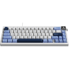 Клавіатура Ajazz AK650 Sea Salt Switch USB UA White/Blue (AK650-SS-BWB)