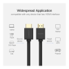 Кабель мультимедійний HDMI M to HDMI M 1.5m HD104 black Ugreen (60820)