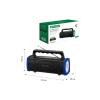 Акустична система NEWVEW NV-9010 Solar Panel/BT/USB/TF/FM Blue (NWVW-NV-9010-BL)