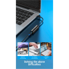 Перехідник USB-C to RJ45 Ethernet 100Mbps Vention (CFABB)