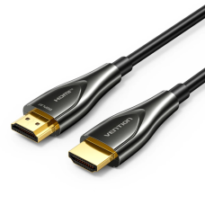 Кабель мультимедійний HDMI M to HDMI M 80.0m 4K fiber optic black Vention (ALSBAF)