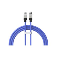 Дата кабель USB-C to USB-C 1.0m CoolPlay Fast Charging 100W blue Baseus (CAKW000203)