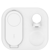 Зарядний пристрій Belkin 3in1 Magnetic Foldable iPhone/Watch/AirPods Qi2 15W white (WIZ029VFWH)