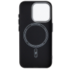 Чохол до мобільного телефона Armorstandart LikeCarbon2 MagCase Apple iPhone 16 Pro Kevlar Black (ARM88381)