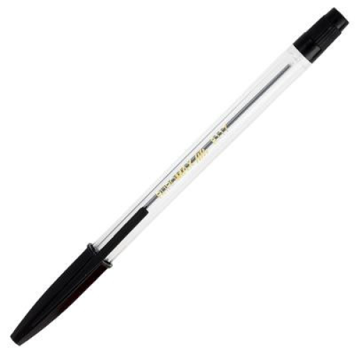 Ручка кулькова Buromax non-retractable JOBMAX Corvina, black (BM.8117-02)