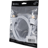 Кабель мультимедийный HDMI to HDMI 1.0m 2.0 white Sandberg (308-97)