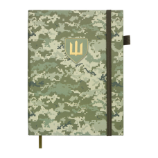 Тижневик Buromax датований 2026 MILITARY, А5 світло-зелений (BM.21134-15)