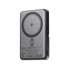 Батарея універсальна Acefast Magnetic Wireless 10000mAh, 22.5W, PD, QC/3.0, QI 15W, with holder M17, Black (6974316284000)