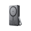 Батарея універсальна Acefast Magnetic Wireless 10000mAh, 22.5W, PD, QC/3.0, QI 15W, with holder M17, Black (6974316284000)