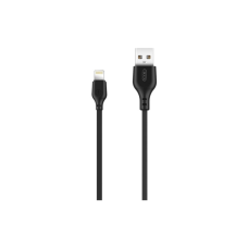 Дата кабель USB 2.0 AM to Lightning 1.0m 2.1A NB103 black XO (6920680862702)