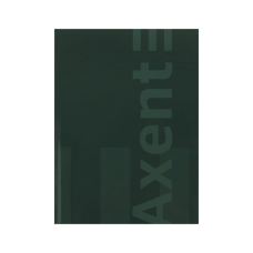 Книга записна Axent A4 One color, 96 аркушів клітинка, зелений (8426-1-A)