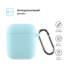 Чохол для навушників Armorstandart Ultrathin Silicone Case With Hook для Apple AirPods 2 Sky Blue (ARM59692)