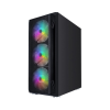 Корпус для ПК 1stPlayer X5-BK-4F1