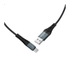 Дата кабель USB 2.0 AM to USB-C 1.0m X38 Cool black HOCO (6931474710567)