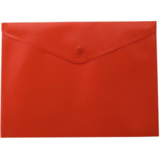 Папка - конверт Buromax А4, with a button, red (BM.3925-05)
