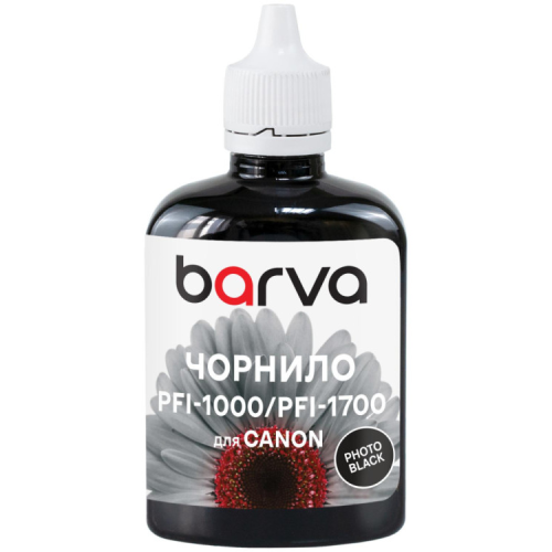 Чернила Barva Canon PFI-1000/PFI-1700 100ml PBK, pigment (C1700-974)