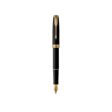 Ручка пір'яна Parker SONNET 17 Matte Black Lacquer GT  FP F (84 811)