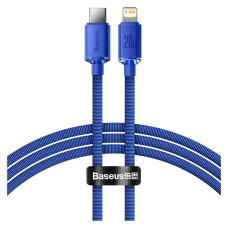 Дата кабель USB-C to Lightning 1.2m 20W blue Baseus (CAJY000203)