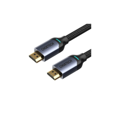 Кабель мультимедійний HDMI M to HDMI M 2.0m V2.1 8K60Hz HDR10 HLG Choetech (XHH01-BK)