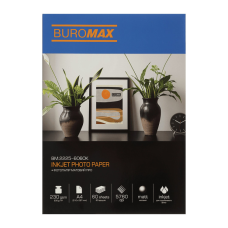 Фотопапір Buromax PRO А4, Matte 230 г/м2, 60ст. (BM.2225-6060K)