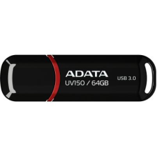 USB флеш накопичувач ADATA 64GB UV150 Black USB 3.0 (AUV150-64G-RBK)