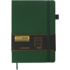 Книга записна Buromax BRIEF, А5, 96 аркушів, лінія, зелений (BM.295204-04)