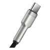 Дата кабель USB 3.1 AM to Type-C 0.25m CAKF 6.0A 66W Cafule Series Metal Data Cable Black Baseus (CAKF000001)