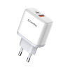 Зарядний пристрій ColorWay GaN Mini 25W PD Port PPS USB-C white (CW-CHS052PD-WT)