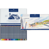 Олівці кольорові Faber-Castell Goldfaber Aqua акварельні, в металевій коробці, 36 кольорів 114636 (27983)