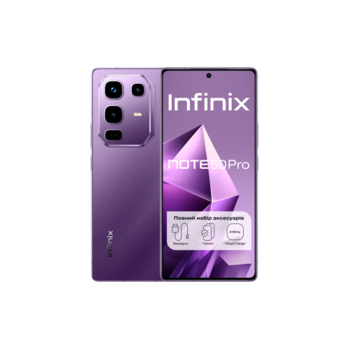 Мобильный телефон Infinix Note 50 Pro 12/256Gb Enchanted Purple (4894947068331)