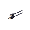 Кабель мультимедийный HDMI to HDMI 1.0m CBL-H300-010 Premium 4K 30AWG Cypress (CBL-H300-010)