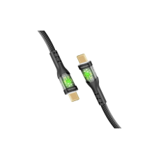Дата кабель USB-C to USB-C transline-cc200.black Promate (transline-cc200.black)