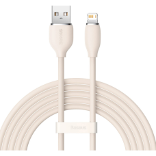 Дата кабель USB 2.0 AM to Lightning 2.0m 2.4A pink Baseus (CAGD000104)