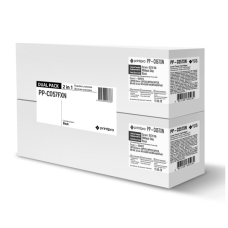 Картридж PrintPro CANON 057H Black без чипа DUAL PACK (PP-C057FXN)