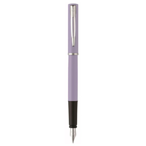 Ручка пір'яна Waterman ALLURE Pastel Purple CT  FP F + Картриджі Mini блістер (13 319b2)