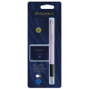 Ручка пір'яна Waterman ALLURE Pastel Purple CT  FP F + Картриджі Mini блістер (13 319b2)