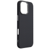 Чохол до мобільного телефона Armorstandart LikeCarbon2 MagCase Apple iPhone 17 Carbon Black (ARM86257)