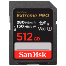 Карта пам'яті SanDisk 512GB SDXC class 10 UHS-II U3 V60 (SDSDXEP-512G-GN4IN)