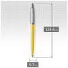 Ручка кулькова Parker JOTTER 17 Originals Yellow CT BP в Eco упаковці (15 332e)