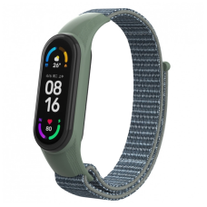 Ремешок для фитнес браслета Armorstandart нейлоновый для Xiaomi Mi Band 7/6/5/4 Military Green (ARM67845)