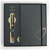 Ручка кулькова Parker SONNET 17 Matte Black Lacquer GT BP + блокнот Parker + подар.упак. GIFT24 (84 832b24)