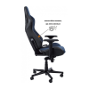 Кресло игровое GT Racer X-8005 Dark Blue/Black