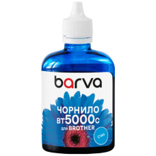 Чорнило Barva Brother BT5000 100 мл C (BBT5000C-744)