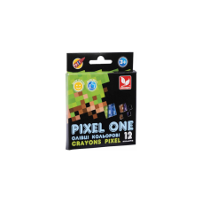 Олівці кольорові Школярик Crayons Pixel One 12 кольорів (316121007-UA)