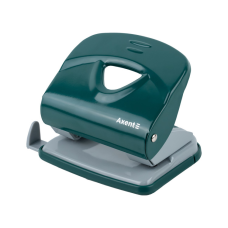 Дырокол Axent Exakt-2 металлический, 30л, Earth colors зеленый (3930-30-A)