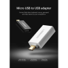Перехідник OTG USB 2.0 AF to Micro 5P US195 white Ugreen (30529)