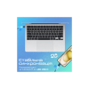 Дата кабель USB-C to Lightning ecoline-ci120.navy Promate (ecoline-ci120.navy)