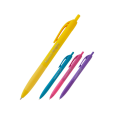 Ручка шариковая Axent Bright автоматическая Синяя 0.7 мм (AB1079-02-A)
