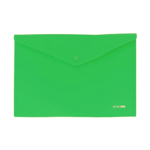 Папка - конверт Economix А4 180 мкм, непрозора, фактура "помаранч", зелена (E31305-54)
